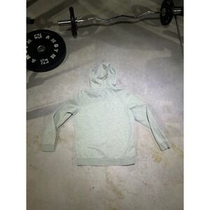 Under Armour Mens Rival Fleece Hoodie Light Gray Heather Pullover Sweatshirt S